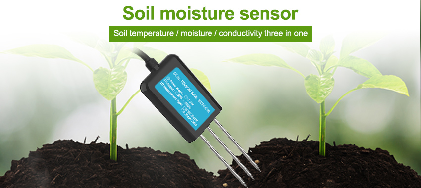 Soil Moisture and Temperature Sensors